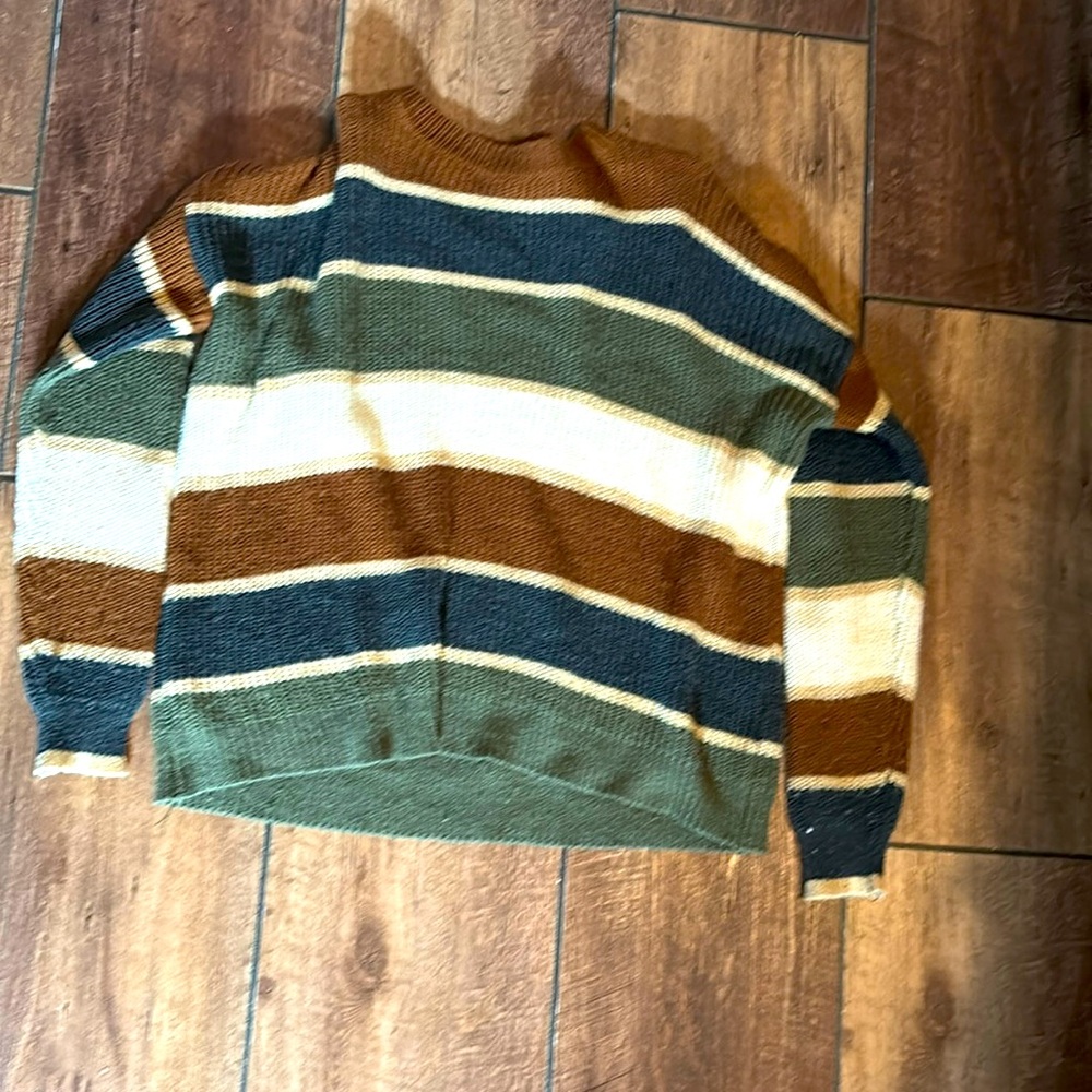 Cozy striped sweater